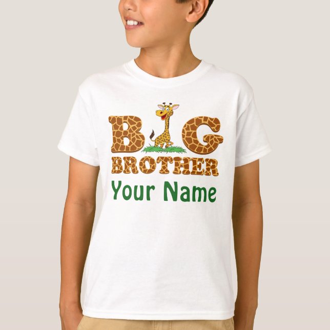 Camiseta Personalizado com seu big brother conhecido do (Frente)
