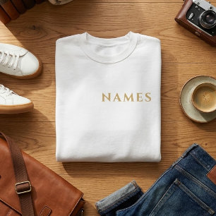 Camiseta Personalizado Com Sobrenome ou Apelido Neles