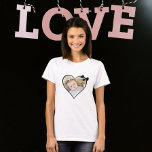 Camiseta Personalizado De Um Coração Fotográfico<br><div class="desc">Personalizado Uma das Camisas Fotográficas de Um Tipo do Ricaso - Design de Modelo Fotográfico de Carinho de Amor ... simplesmente adicione sua própria fotografia a esta camiseta personalizada de excelente ... fácil de personalizar ... modelos personalizáveis de fotos camisetas para ela e para eles uma grande seleção a escolher...</div>