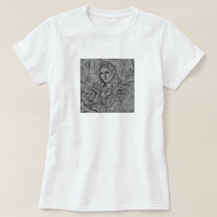 Camiseta Personalizado Elegante Adicione seu próprio presen