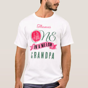 Camiseta Personalizado em um Vovô Melon