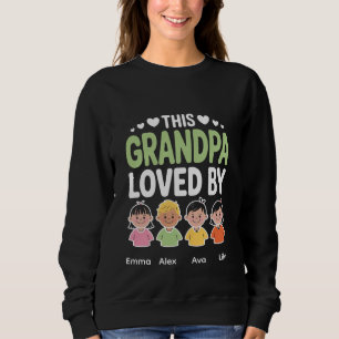 Camiseta Personalizado Este Vovô Amado Por – Crianças Perso