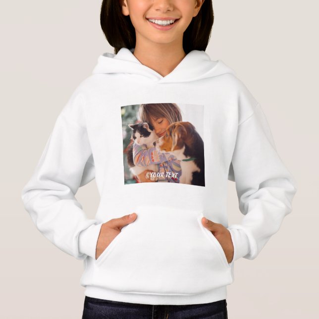 Camiseta Personalizado Feito - Adicionar Foto e Texto (Frente)