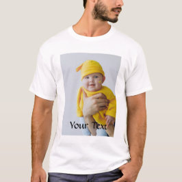 Camiseta Personalizado Feito - Adicionar Foto e Texto