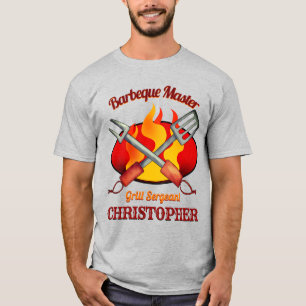Camiseta Personalizado Mestre Barbeque