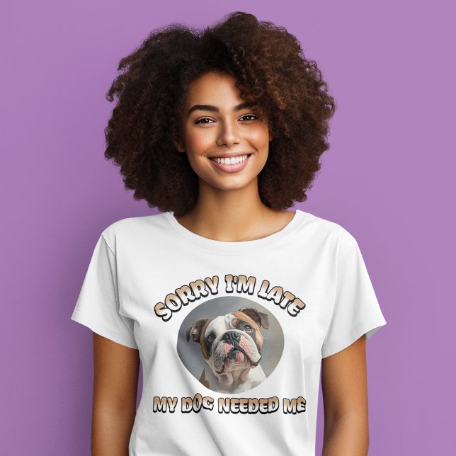 Camiseta Personalizado Meu Cachorro Precisava De Mim - Cami (Criador carregado)