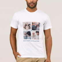 Personalizado Moderno 4-Foto 'Melhor Avô de Todos'