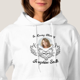 Camiseta Personalizado Na Memória Adorável Da Foto De Anjo