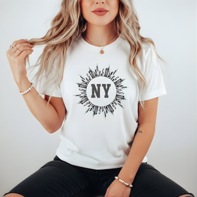 Camiseta Personalizado NY (Criador carregado)