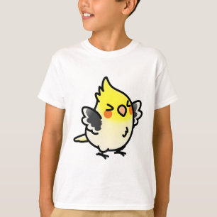 Camiseta Personalizado Oliver, o Chubby Cockatiel
