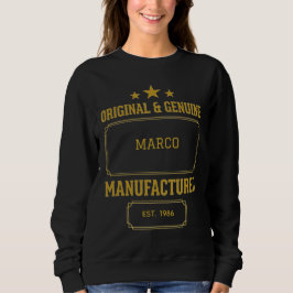 Camiseta Personalizado Original & Autêntico Aniversário