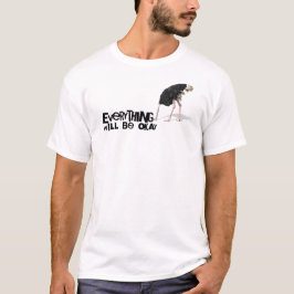 Camiseta PERSONALIZADO - Ostrich - Tudo ficará bem