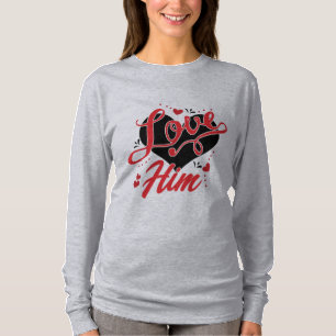 Camiseta personalizado para casal para comemorar Namorados