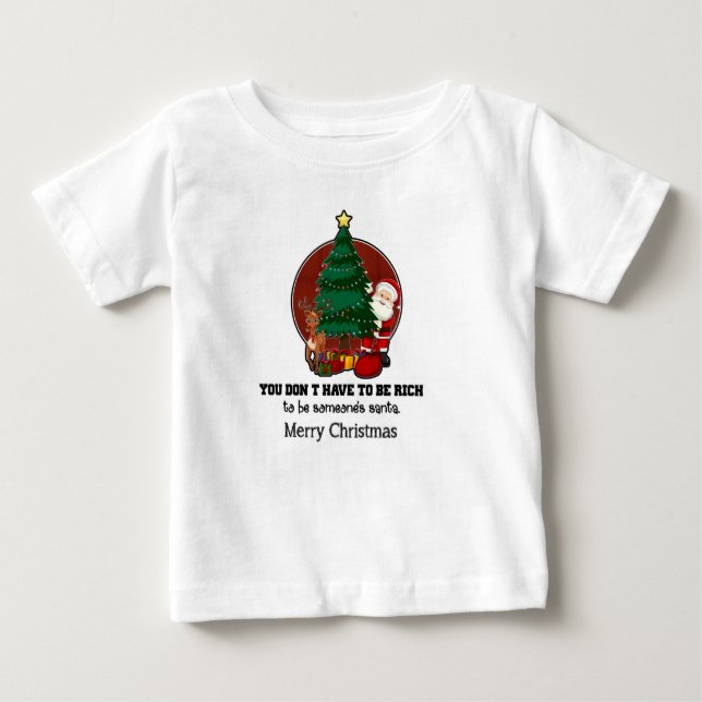 Camiseta Personalizado para Natal (Frente)