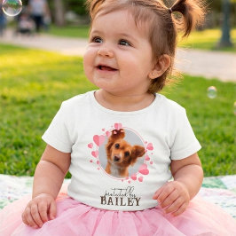 Camiseta Personalizado Protegido por Foto de Cachorro