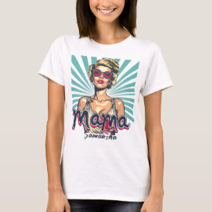 Camiseta Personalizado Retro Mama Pop Art (7)