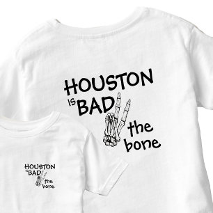 Camiseta Personalizado Ruim Até Os Ossos Halloween 2º Anive