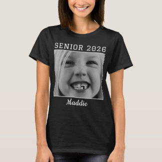 Camiseta Personalizado Senior 2026 Foto personalizada de fo