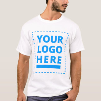Camiseta Personalizado Seu Logotipo Aqui Crie um produto ex