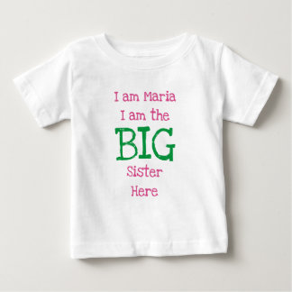 Camiseta Personalizado Sou a Irmã Grande