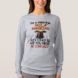 Camiseta Personalizado, "Sou diretor, não mágico"