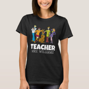 Camiseta Personalizado   Toda a Turma 14 Mistério Inc Profe