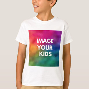 Camiseta Personalizar Adicionar imagem aos seus filhos Mode