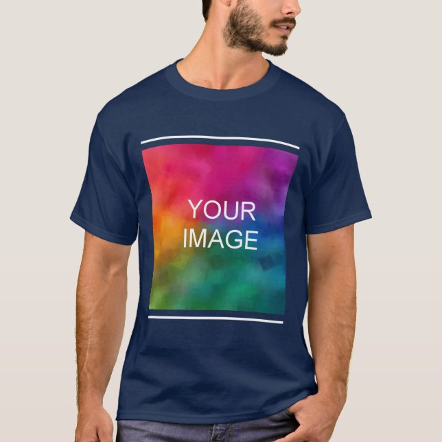 Camiseta Personalizar Adicionar imagem Logotipo da empresa  (Frente)