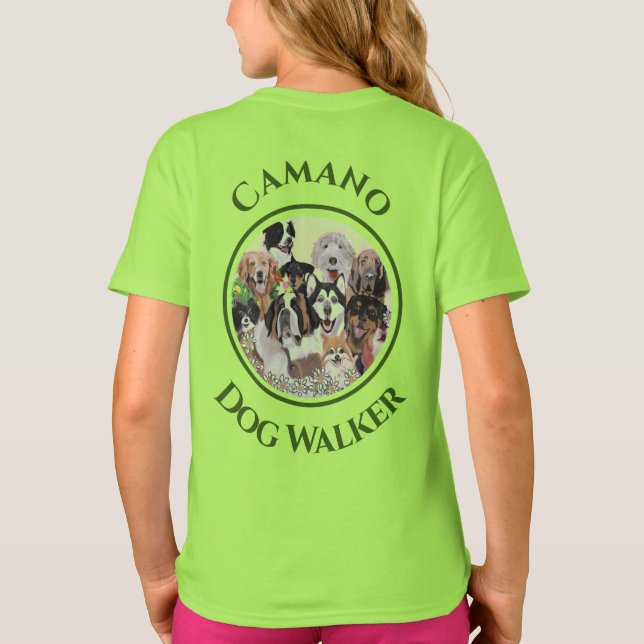 Camiseta Personalizar cidade, cargo, descrição do cargo (Verso)
