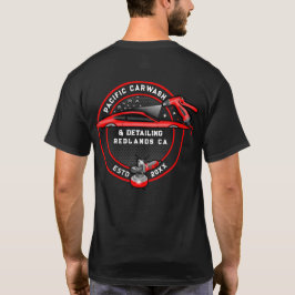 Camiseta Personalizar Design de Costas do Detalhista de Lav