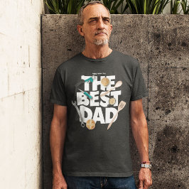 Camiseta Personalizar Dia de os pais Feliz | O melhor Pai e