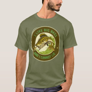 Camiseta Personalizar Eu Gosto de Grandes Bagres E Não Poss