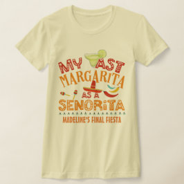Camiseta Personalizar Fiesta Minha Última Margarita Como Um
