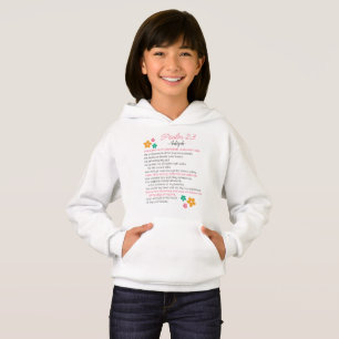 Camiseta Personalizar Flores De Escritura De Bíblia Psalm 2