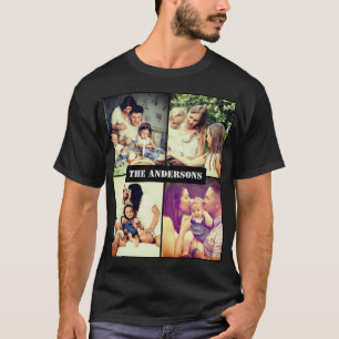 Camiseta Personalizar foto com texto