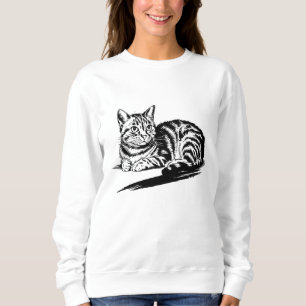 Camiseta Personalizar Foto de Gato Preto e Branco Mãe Fofa