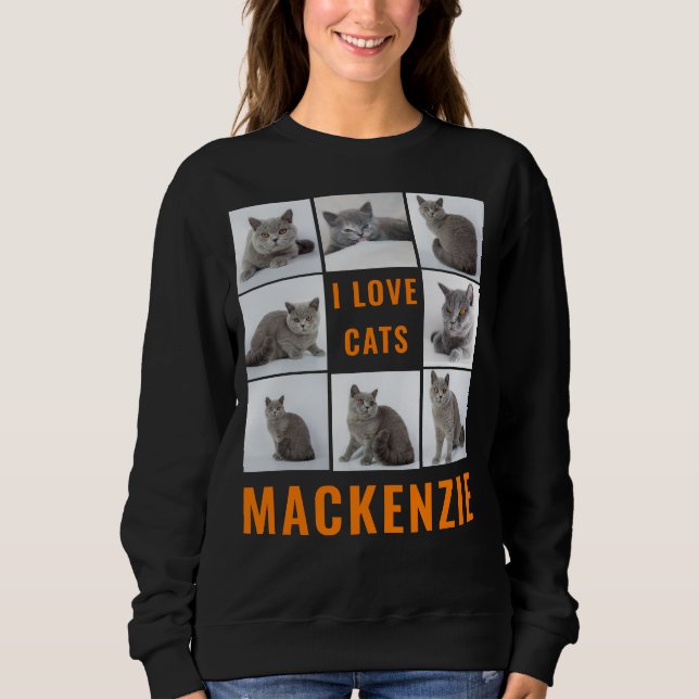 Camiseta Personalizar Fotos da Faculdade e Nomes Mulheres P (Frente)