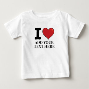 Camiseta Personalizar I Heart