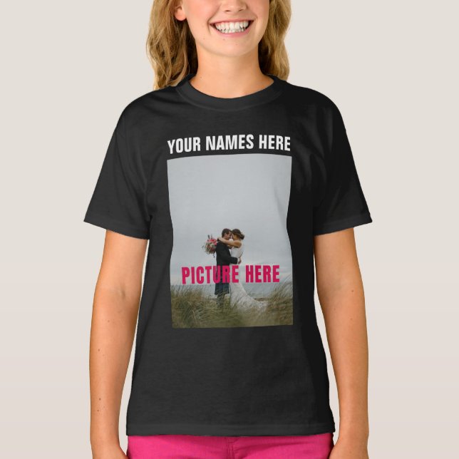 Camiseta Personalizar Imagem de Foto (Frente)