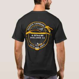 Camiseta Personalizar Lavagem de Carro Detalhista Parte de