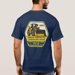 Camiseta Personalizar Negócio de Contratação de Construção 