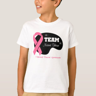 Camiseta Personalizar nome da equipe - Cancer de seio