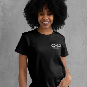 Camiseta Personalizar o Casal do Amor para Sempre