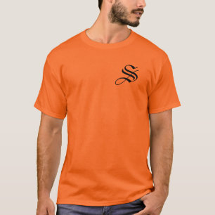 Camiseta Personalizar o Monograma - Laranja Atlético