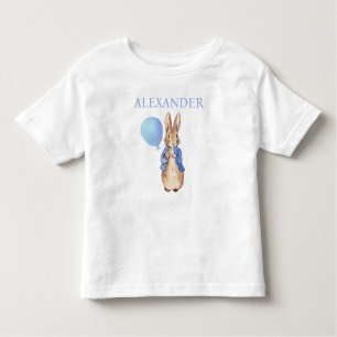 Camiseta Personalizar o Nome da Criança Peter o Rabbit