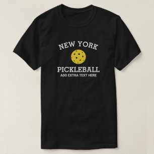 Camiseta Personalizar o nome do parceiro do New York Pickle