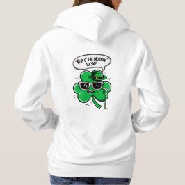Camiseta Personalizar O Topo Da Manhã Shamrock