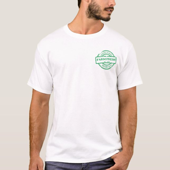 Camiseta Personalizar ovos genéricos de Fazenda de ovos Pro (Frente)