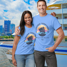 Camiseta Personalizar para Cruzeiro Familiar AZUL Personali