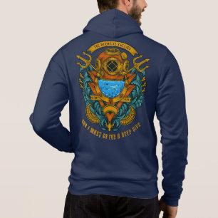 Camiseta Personalizar Poseidon mergulhador de águas profund